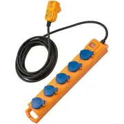 Brennenstuhl Steckdosenl. Super-Solid Sl544 5-X 5M Fi Ip54  1159900805 4007123647521 85444290