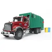 Bruder Mack Granite Müll-Lkw Grün/Rot  02812 4001702028121