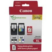 Patrone Canon Pg-560XlCl-561Xl 50X10X15Cm Fotopapier  3712C008 8714574679402 84439990