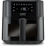 Caso Designer gaisa fritieris  Airfry 6.0 Jauda 1700 W Tilpums 6 L Black 03185 4038437031850