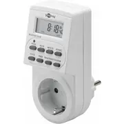 Cita datorprece Goobay  Digital timer 51277 White 4040849512773