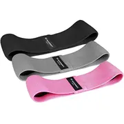 Citi Wozinsky  3X Fabric Resistance Mini Band Set for Yoga, Fitness, Crossfit Exercises Wfb-01 5907769300813
