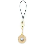 Cits mobilo telefonu aksesuārs Guess  case Gucpmhgld Phone Strap Heart Diamond Charm with Rhinestones Gue002953-0 3666339171346