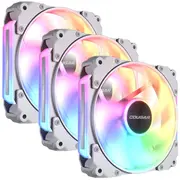 Cougar Gehäuse Lüfter Apolar 120Argb,Reverse Blade,White 3Er-  Cf-Arw12Hw3-Rgb 4710483778667 84145915