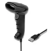 Qoltec 50866 Lāzera svītrkodu lasītājs 1D  Ccd Usb Black 5901878508665 Ursqocczk0007