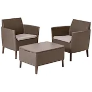 Dārza mēbeļu komplekts Salemo Balcony Set brūns  29205935599 8711245158655