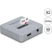 Delock M.2 Dockingstation für Nvme Pcie Ssd mit Usb Type-C Buchse  64000 4043619640003
