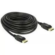 Delock Kabel Dp 1.2 - St/St 10.0M Black 4K 60Hz  84862 4043619848621 85444290