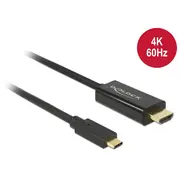 Delock Usb Kabel C - Hdmi-A 4K 60Hz St/St 3.00M sw  85292 4043619852925 85444290