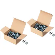 Digitus Befestigungssatz für 19 und 10 Komponenten, M6 100 Sätze  Dn-19-Set-S-2 4016032494751