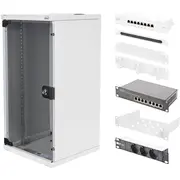 Digitus Netzwerk-Set 254 mm 10-12He, 312X300Mm B x T  Dn-10-Set-3 4016032477518 85044060