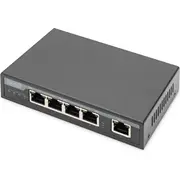 Digitus Poe Extender 4Ppoe 4-Port 85W 100M Verlängerung schw  Dn-95128-1 4016032486121 85299030
