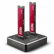 Adsa-M2C Stacja dokująca, Usb-C 3.2 Gen 2 - 2X M.2 Nvme Ssd Clone Master  8595247906496