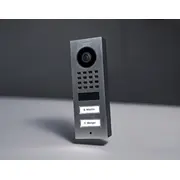 Doorbird D1102V Ip video durvju zvans V4A nerūsējošais tērauds ar 2 zvana pogām virsmas montāžai  423866775 4260423866775