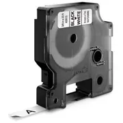 Dymo 1X10 D1 etiķete 12Mmx7M melns uz balta 2093097  13026980930971