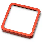 Ek Water Blocks Ek-Quantum Magnitude Accent rāmis - red  Waek-1874 3831109822579