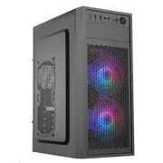Eurocase Ml N6-530B Argb, Atx korpuss, 2X Argb ventilators, Usb3.0, Black  8592522062861