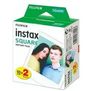 Fujifilm Instax Square tūlītējās krāsainās filmas Iso 800 Duopack 2X10 white 16921634  4547410549157 165973