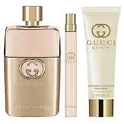 Komplekts Gucci Guilty, Eau De Parfum sievietēm, 90 ml  10 mitrinošs ķermeņa losjons 50 3616303784775