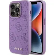 Guess Pu Quilted 4G Classic Case Aizsargapvalks Priekš Apple iPhone 15 Pro  Guhcp15Lp4Epmu 3666339150464