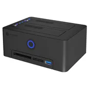 Czytnik kart Ib-1233Cl-Cr 2X 2,5/3,5 Ssd/Hdd  4250078174547 Aiicys000000022