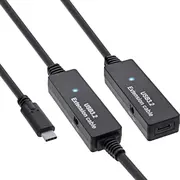 Inline Usb 3.2 Gen.1 aktīvs pagarinātājs, Usb-C vīrietis uz sieviete, 15M  35656C 4043718315031