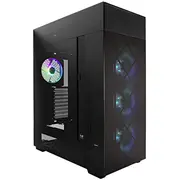 Inwin Modfree Deluxe Big-Tower Tempered Glass - Black  Geiw-153 4710474952403 Iw-Cs-Mfdelu-Blk