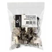 Kabelis Gembird  Rj45 8P8C Lan plug 6U gold plated 50 pcs Plug6Sp/50 8716309088107