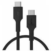 Kabelis Green cell  Cell Powerflex Fast Charging Usb Type-C Male - 100W Black 0.3M Kabgc100Pf30Pb 5904326376168