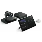Yealink Native Microsoft Teams Rooms sistēma vidēja un liela izmēra telpām ar 1X Uvc86 12X optisko Ptz 4K inteliģento kameru, Vcr20 tālvadības pulti, barošanas adapteri, sienas stiprinājumu kabeļiem Mcore komplekts Ar mini-datoru  Mvc860-C5-000 6938818316287
