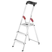 Kāpnes mājsaimniecības L60 Standardline / alumīnija 3 pakāpieni  038160307 4007126024015