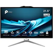 Dators Msi Pc Aio Pro Ap222T 14M-623Eu, Pentium G7400, 21.5 Fhd skārienekrāns, 8Gb, 128 Gb Ssd, Intel Uhd, Windows 11 Pro, White  14M-623Eu 4711377411240