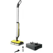 Kärcher Fc 7 Bezvadu elektriskā slota ar akumulatoru Sausai un mitrai tīrīšanai Bez maisiņa Silver, Yellow  1.055-730.0 4054278540955 Spdkarmop0002