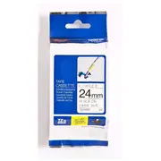 Schriftbandkassette Brother 24Mm weiß/Black  Tzefx251 4977766692526 84439990