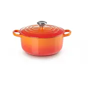 Le Creuset Signature apaļš cepamais trauks 22Cm oven red 21177220902430  0024147260684 148657