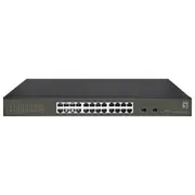 Levelone Ges-2126 Hilbert 26-Portu Gigabit viedais Lite pārslēdzējs, 24X Rj45, 2X Sfp, pārvaldāms, L2,  4015867229279
