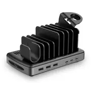 Lindy 6-Port Usb-Ladestation 160W, 3X Usb-C Pd  Usb-A 73436 4002888734363 85044095