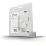 Lindy Usb Typ A Portschlösser 10Xorange Erweiterung f 40453  40463 4002888404631 83014090