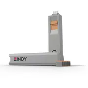 Lindy Usb Typ C Port Schloss orange  40428 4002888404280 83014090