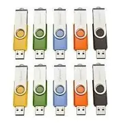 Usb zibatmiņa Memory Drive Flash Usb2 10X8Gb/Multipaka 3503561 Intenso  4034303035151