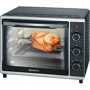 Severin Toastofen To 2056 Black/Silber  4008146012464