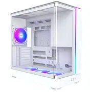 Montech King 45 Pro Pc-Gehäuse, Midi-Tower, Atx, Tempere Glass, Rgb - weiß  Gemt-066 4710562749328 W