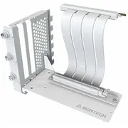 Montech vertikālā Gpu stiprinājuma komplekts, Pcie 4.0 pagarinājuma kabelis White, 20Cm  Vertical Mounting Kit W 4710562742411