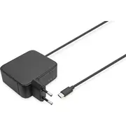 Ładowarka sieciowa zasilacz 1X Usb-C Pd 3.0 max. 100W Gan zintegrowany kabel 1,2M Czarna  Da-10072 4016032487852 Azassnz00000008