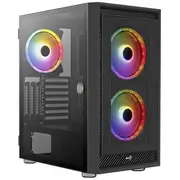 Korpuss Aerocool Pgs Graphite-G-Bk-V2 Frgb  Aeropgsgraphite-G-Bk 4710562759440 Obuaerobu0064