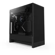 Nzxt H5 Flow 2024 Midi Tower Atx Gehäuse Black  mit Sichtfenster Cc-H52Fb-01 5056547205854