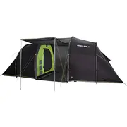 High Peak Tuneļa telts Tauris 4 Anthracite/Green  11560 4001690115605