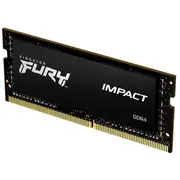 Pamięć Ddr4 Fury Impact Sodimm  32Gb132Gb/3200 Cl20 Kf432S20Ib/32 740617318371 Sbkin4G3232Ib10
