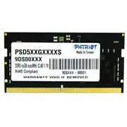 Patriot Signature Line Ddr5 So-Dimm Ram Operatīvā atmiņa 32Gb / 4800Mhz Cl40 1.1V  Psd532G48002S 0814914029473