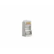 Parveidotājs Lanberg  Rj45 Cat. 5/5E Ftp Plug 8P8C, 100 pcs Transparent Pls-5000 5901969415759